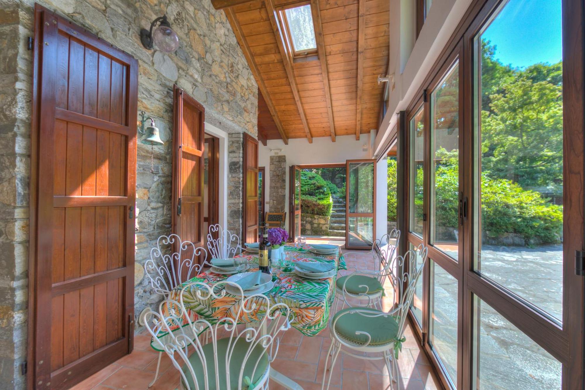 Villa Il Castagno Few Min From Beach - Happy Rentals Castelveccana Exterior photo