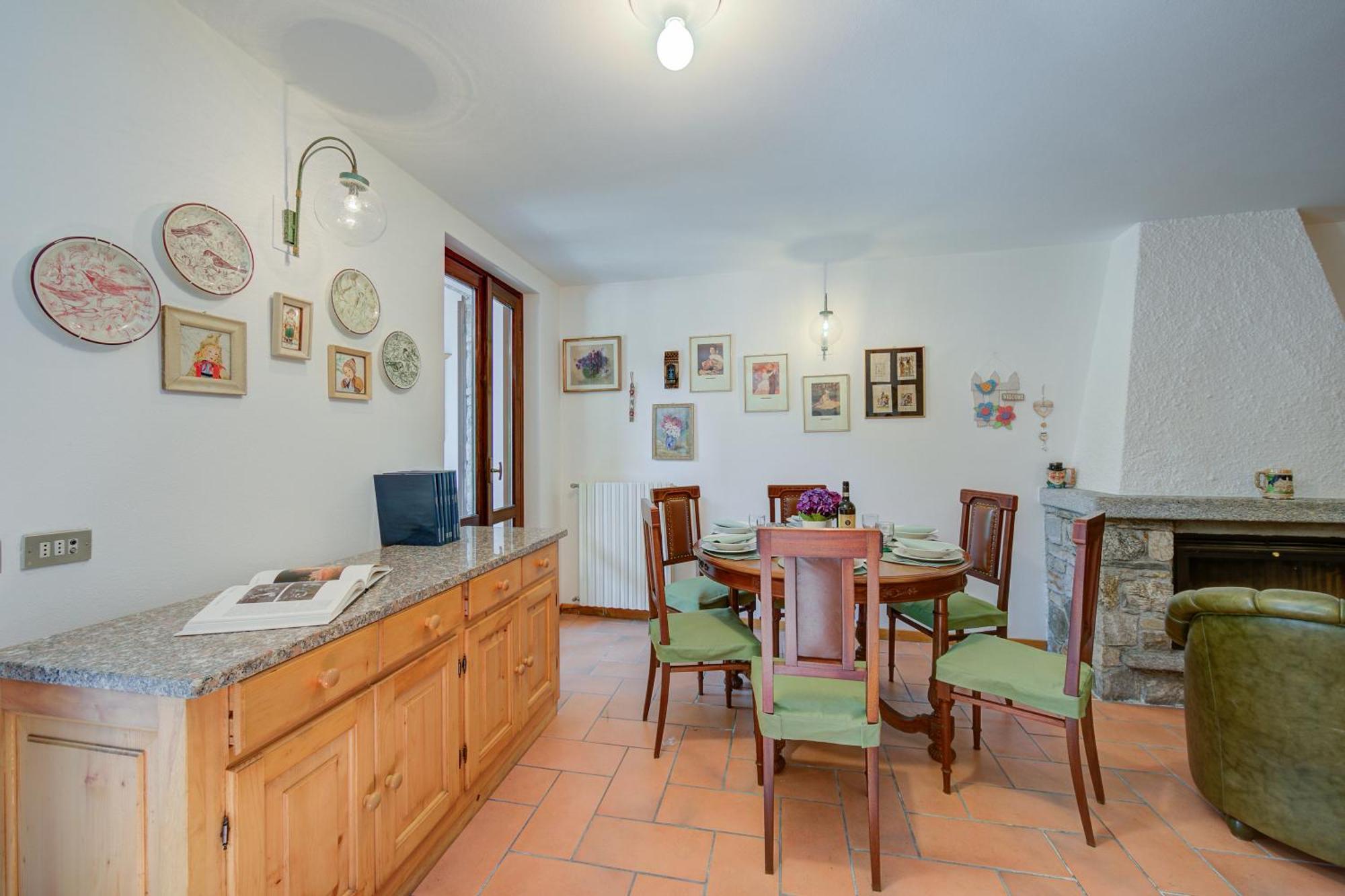 Villa Il Castagno Few Min From Beach - Happy Rentals Castelveccana Exterior photo