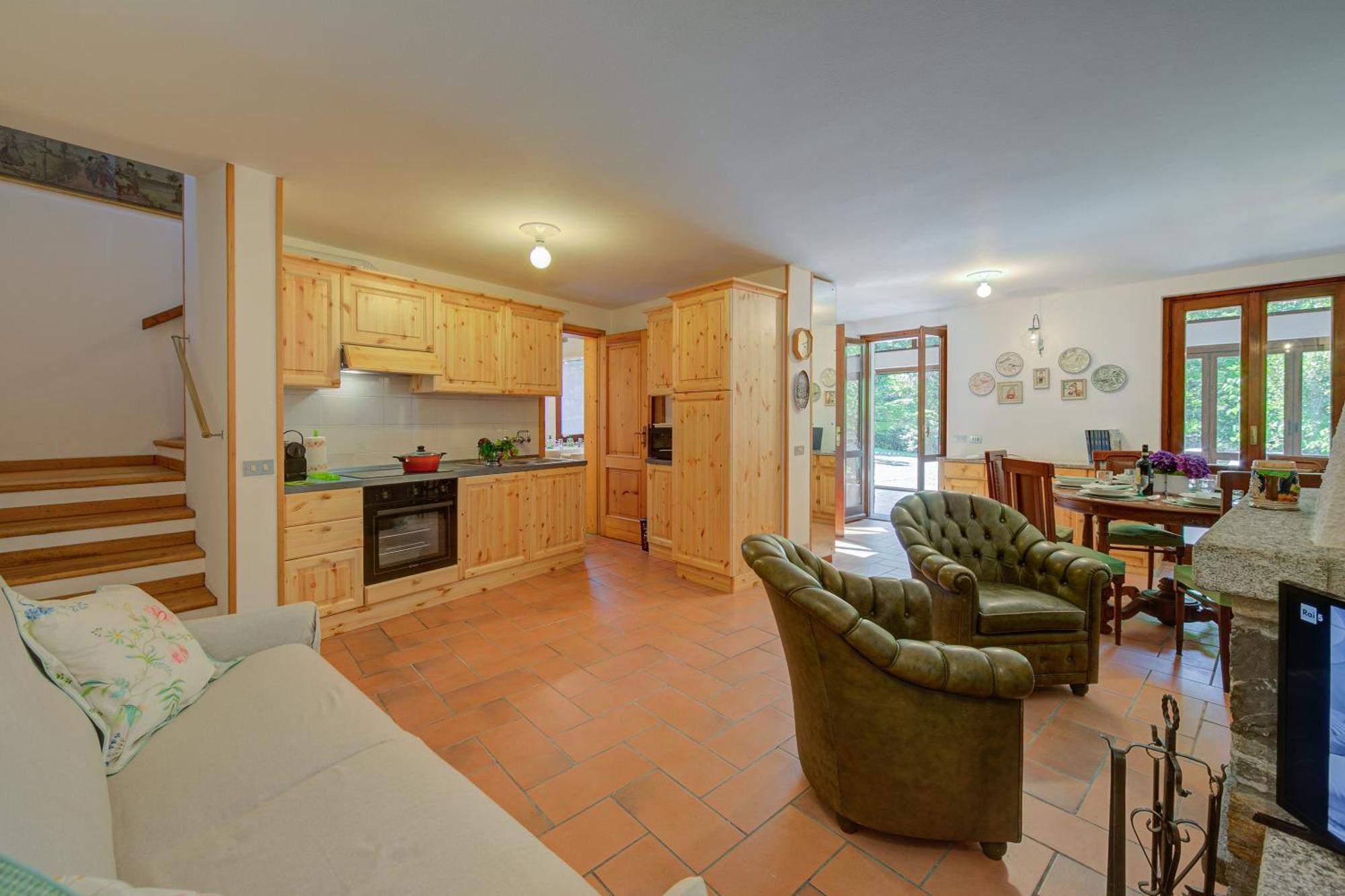 Villa Il Castagno Few Min From Beach - Happy Rentals Castelveccana Exterior photo