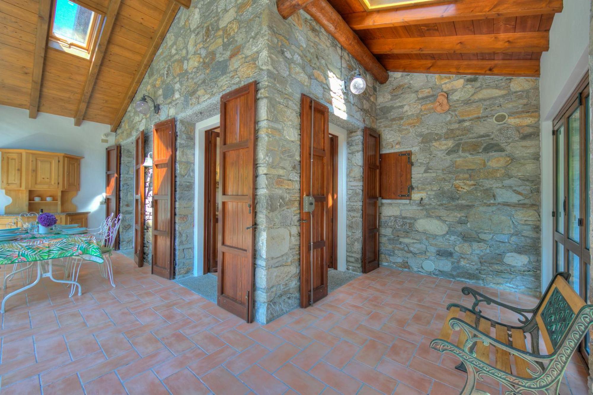 Villa Il Castagno Few Min From Beach - Happy Rentals Castelveccana Exterior photo